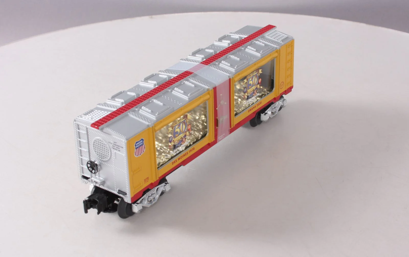 Lionel 2001100 O Gauge UP LCCA 2020 Convention Registration Mint Car LN/Box - Image 4