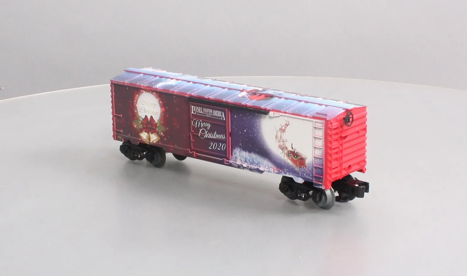 Lionel 2001300 O Scale LCCA 2020 Christmas Boxcar LN/Box - Image 2
