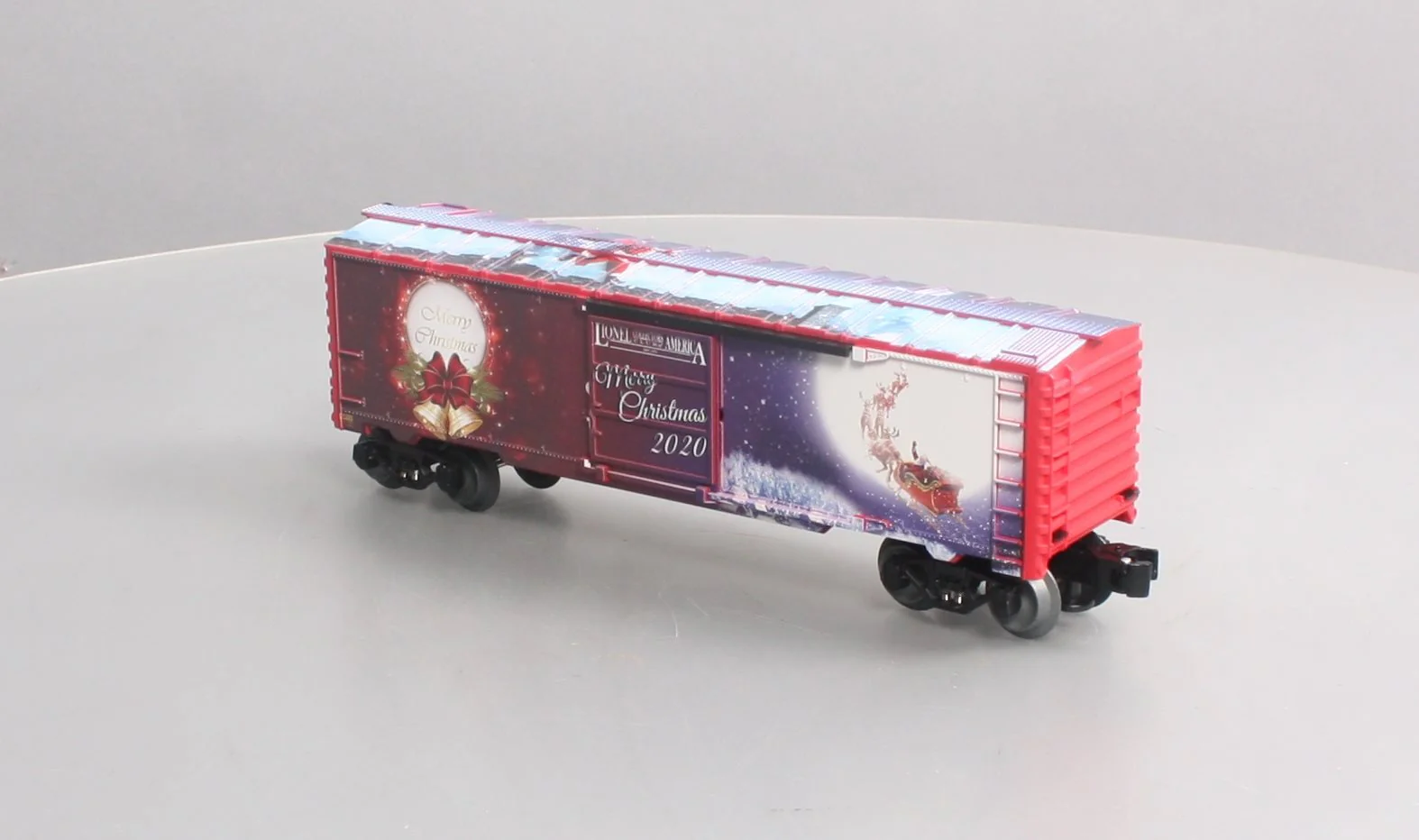 Lionel 2001300 O Scale LCCA 2020 Christmas Boxcar LN/Box - Image 6