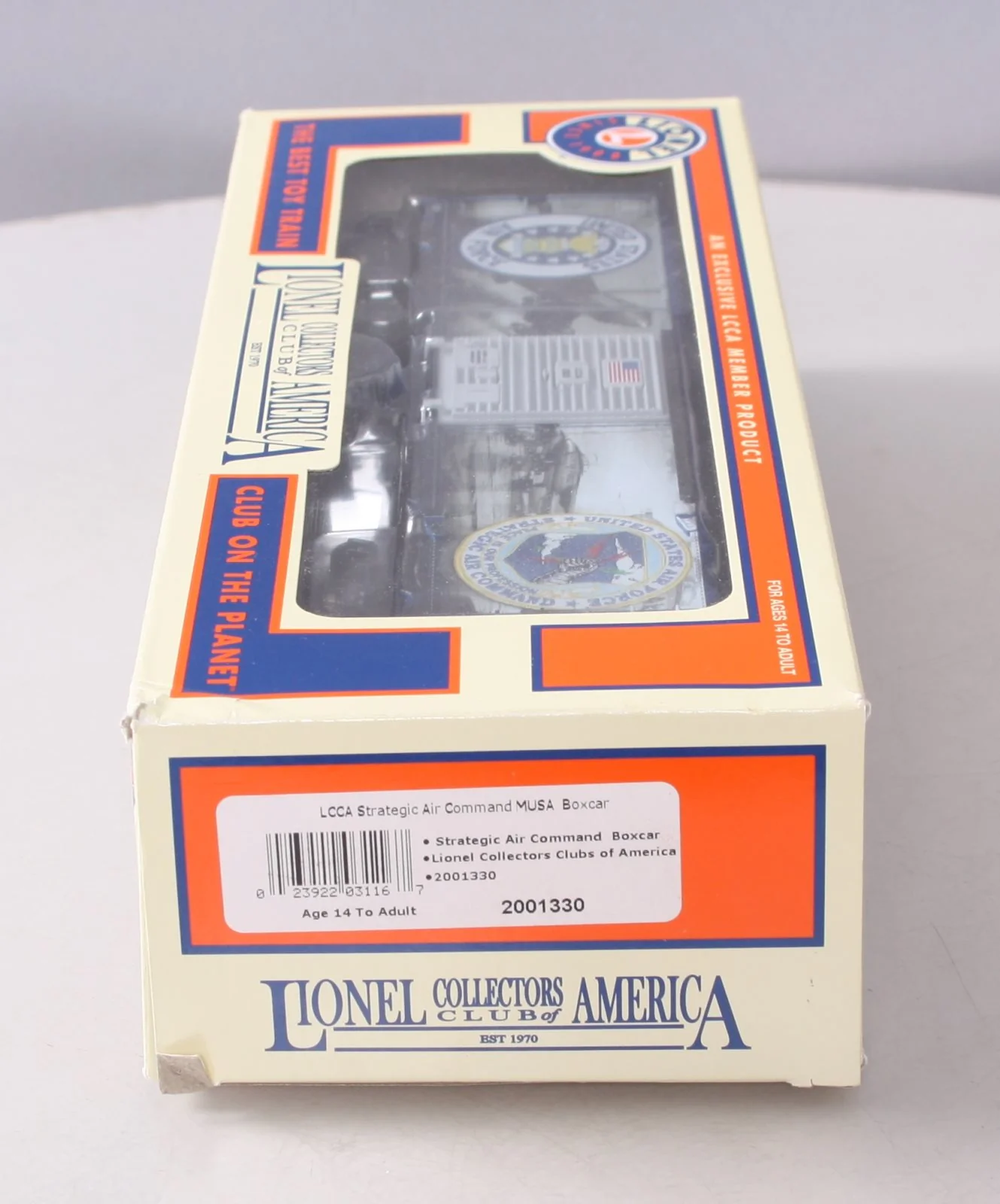 Lionel 2001330 O Gauge USA LCCA 2020 Strategic Air Command MUSA Box Car LN/Box - Image 12