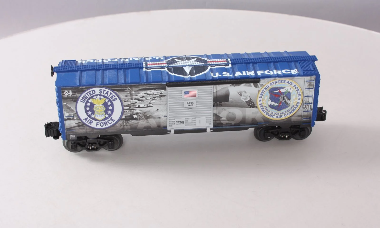 Lionel 2001330 O Gauge USA LCCA 2020 Strategic Air Command MUSA Box Car LN/Box - Image 6