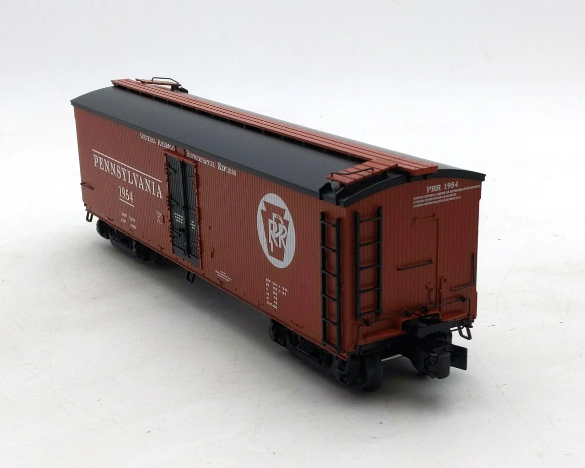 Lionel 2001380 O Gauge Pennsylvania Railroad METCA Milk Refrigerator Car #1954 LN/Box - Image 5