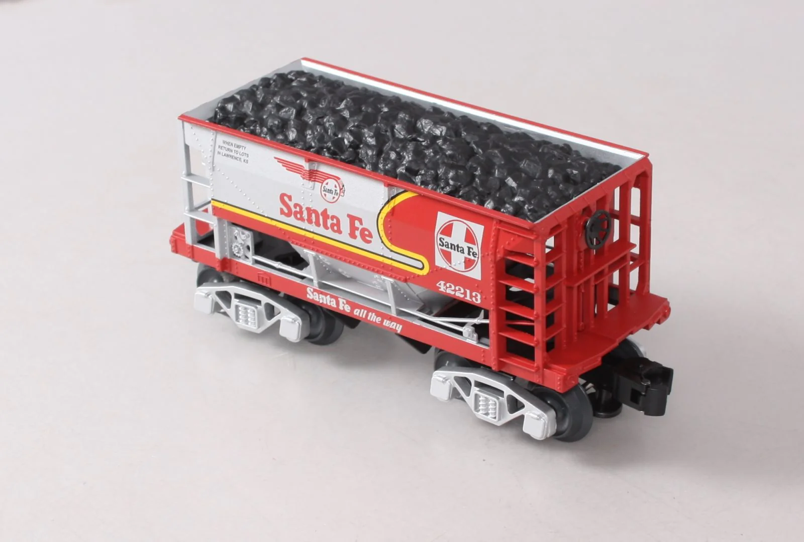 Lionel 2101371 O Gauge LOTS Santa Fe Ore Car #42213 LN/Box - Image 3