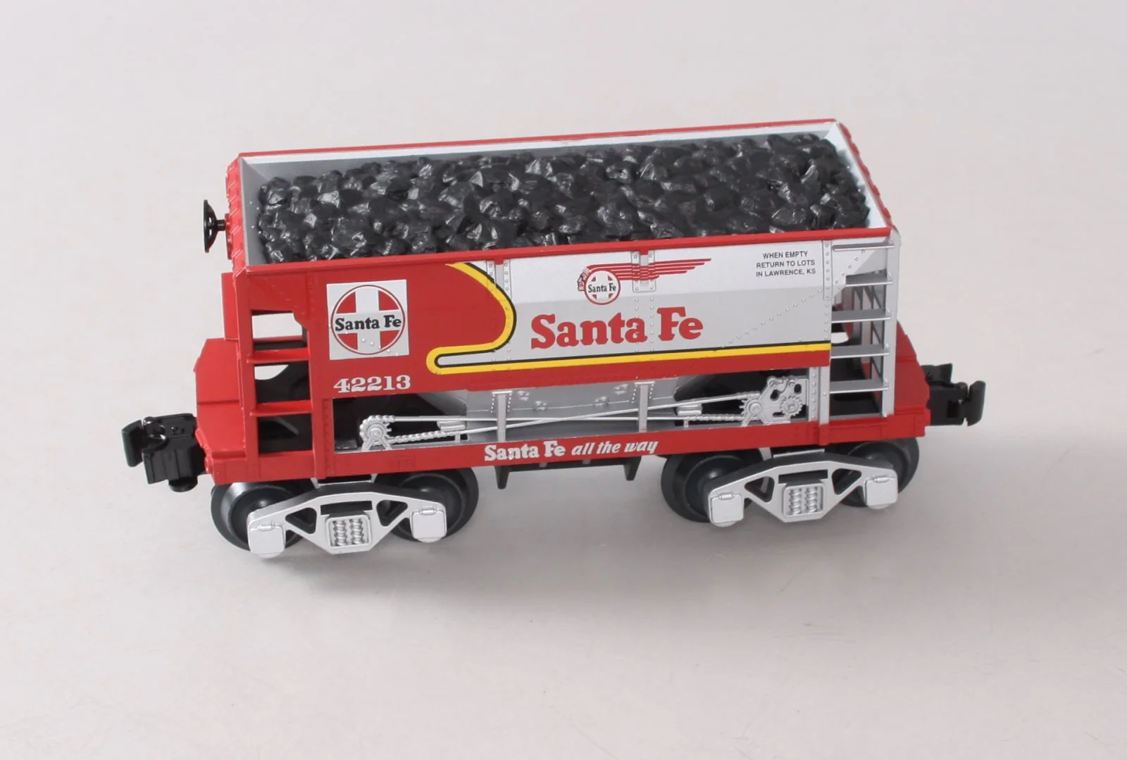 Lionel 2101371 O Gauge LOTS Santa Fe Ore Car #42213 LN/Box - Image 6