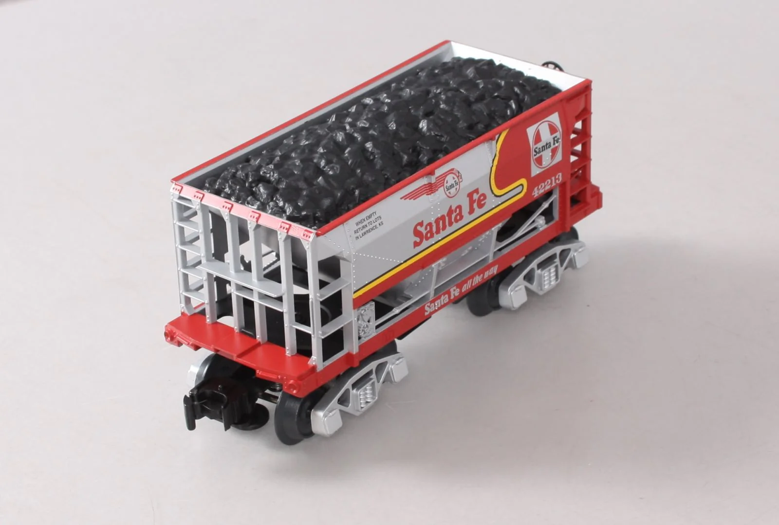 Lionel 2101371 O Gauge LOTS Santa Fe Ore Car #42213 LN/Box - Image 9