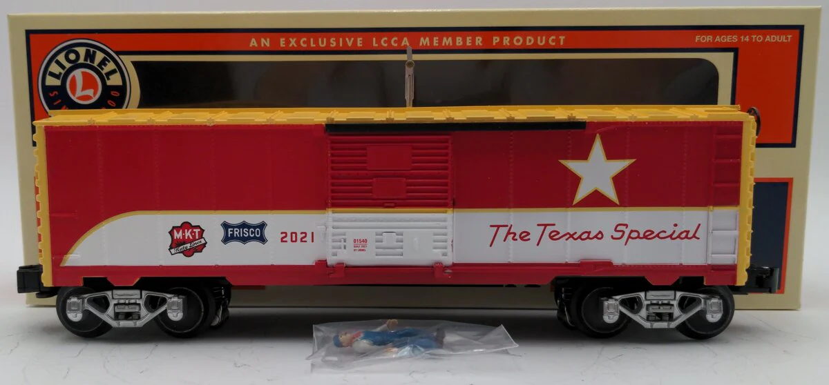Lionel 2101540 O LCCA Texas Special Walking Brakeman #2021 LN/Box