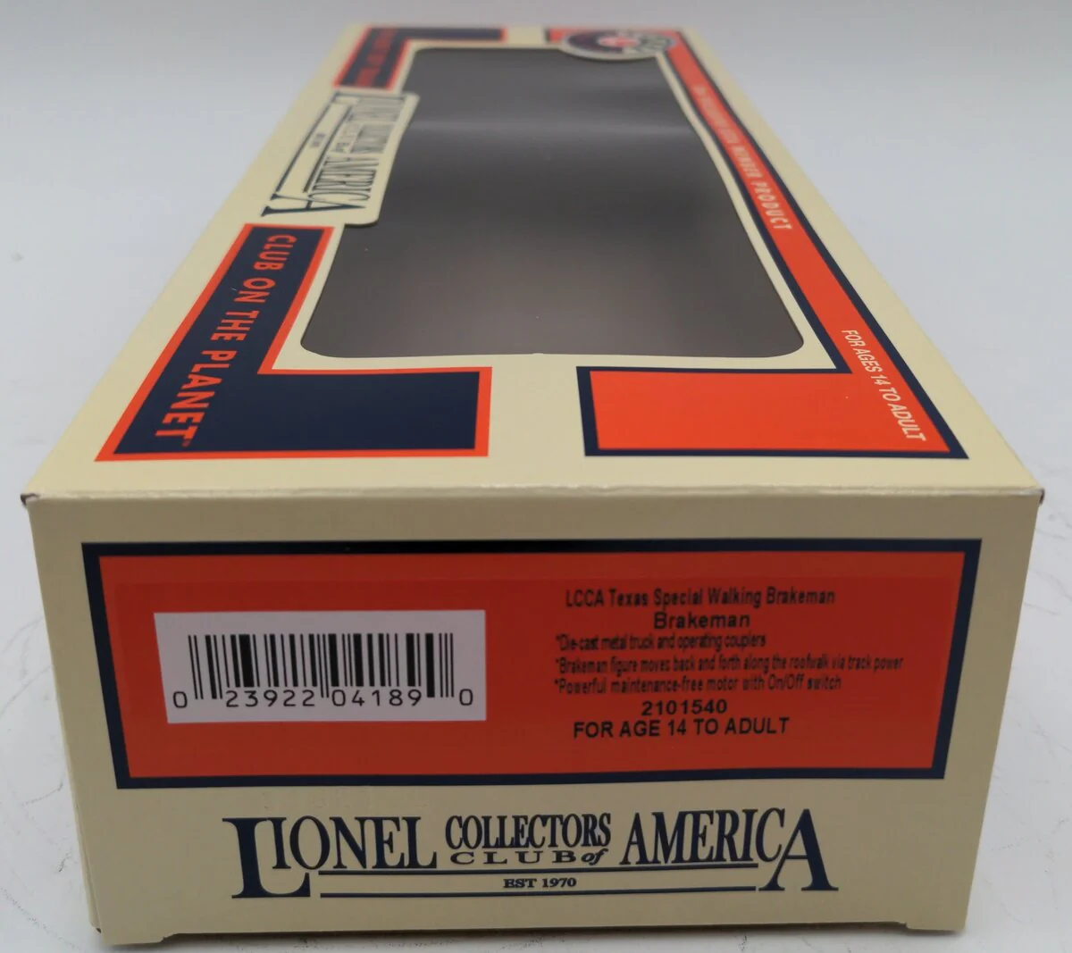 Lionel 2101540 O LCCA Texas Special Walking Brakeman #2021 LN/Box - Image 9