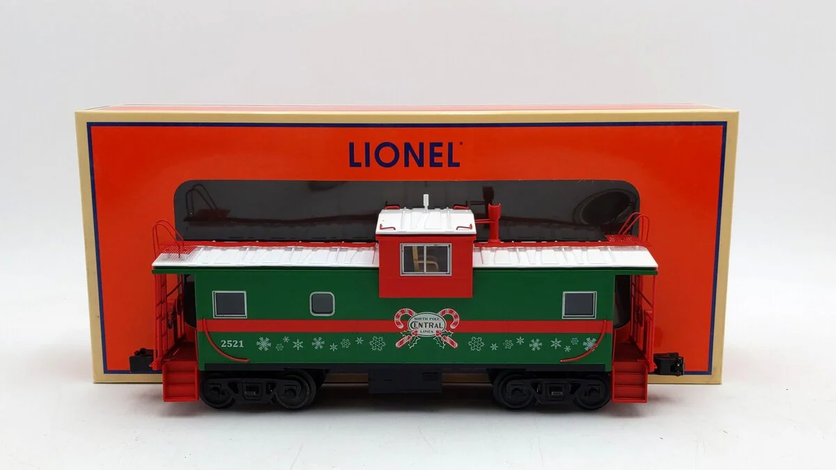 Lionel 2226200 O Gauge North Pole Express Cupola Caboose LN/Box