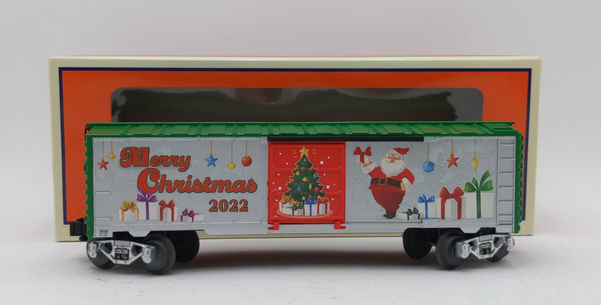 Lionel 2228150 O Gauge 2022 Christmas Boxcar LN/Box