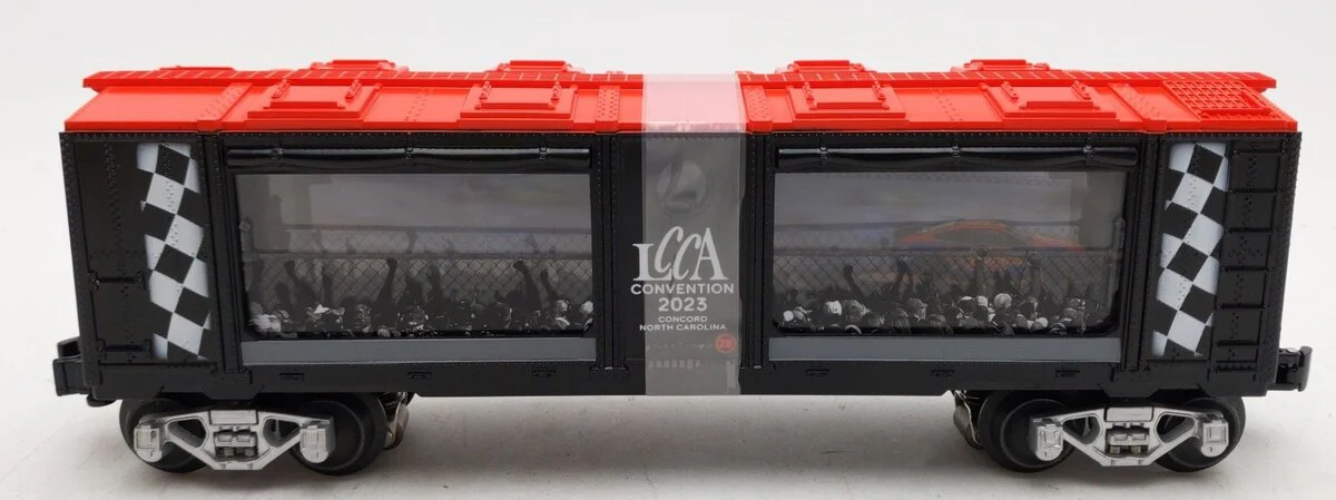 Lionel 2301130 O Gauge LCCA Racing Aquarium Car #28 NIB - Image 2