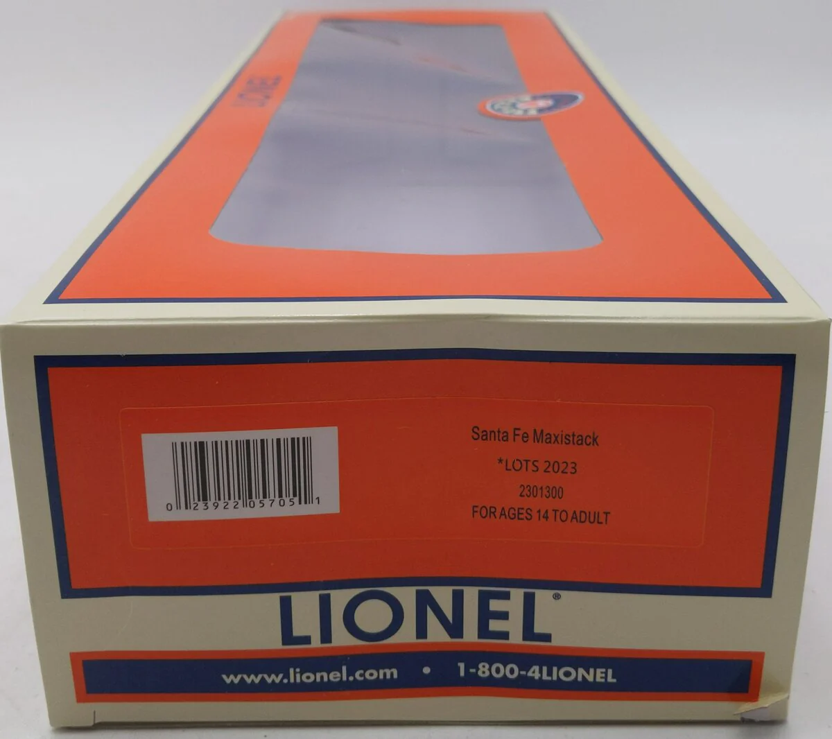 Lionel 2301300 O Gauge LOTS 2023 Santa Fe Maxistack #44233 VG/Box - Image 7