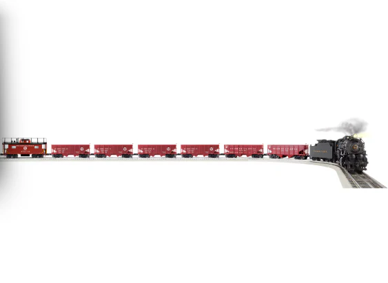 Lionel 2322050 O Pennsylvania Iron Hippo LEGACY Steam Freight Train Set LN/Box