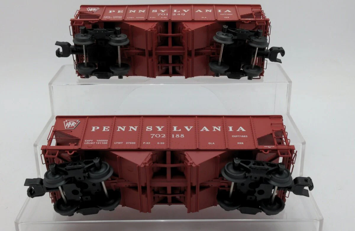 Lionel 2326490 O Pennsylvania Railroad GLA Hopper (Set of 2) LN/Box - Image 5