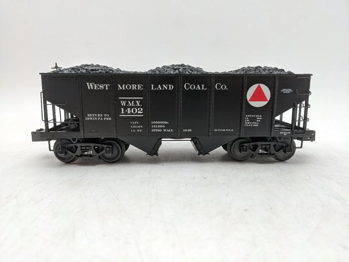 Lionel 2326501 O Scale Westmoreland Coal Co. Hopper Car #1402 LN/Box - Image 2