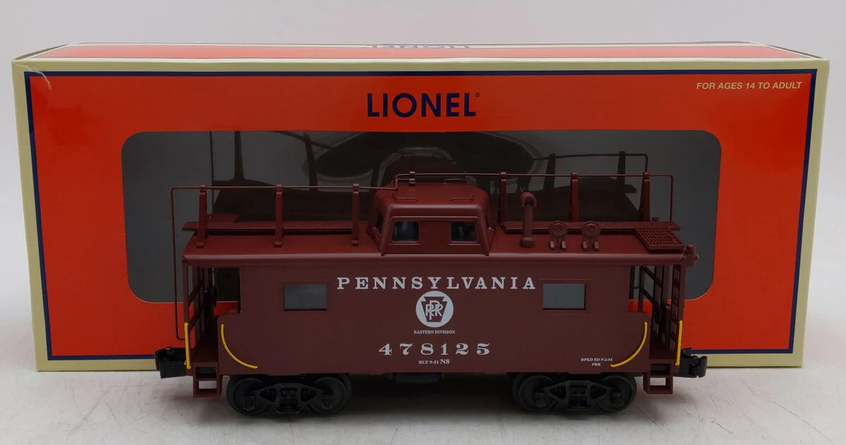 Lionel 2326510 O Pennsylvania N8 Caboose #478125 EX/Box