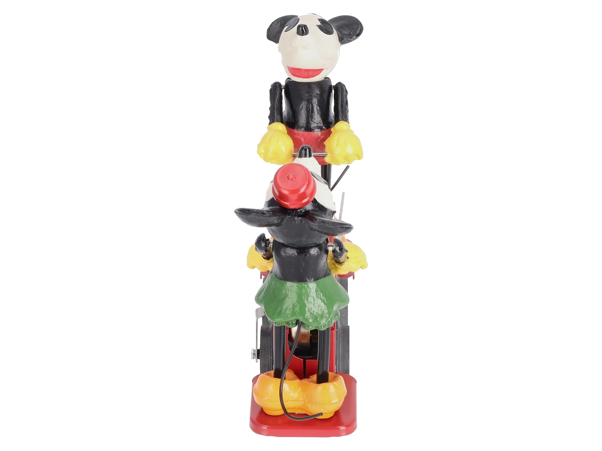 Lionel 2335190 O Gauge Disney's Mickey Mouse and Minnie Mouse Red Handcar LN/Box - Image 2