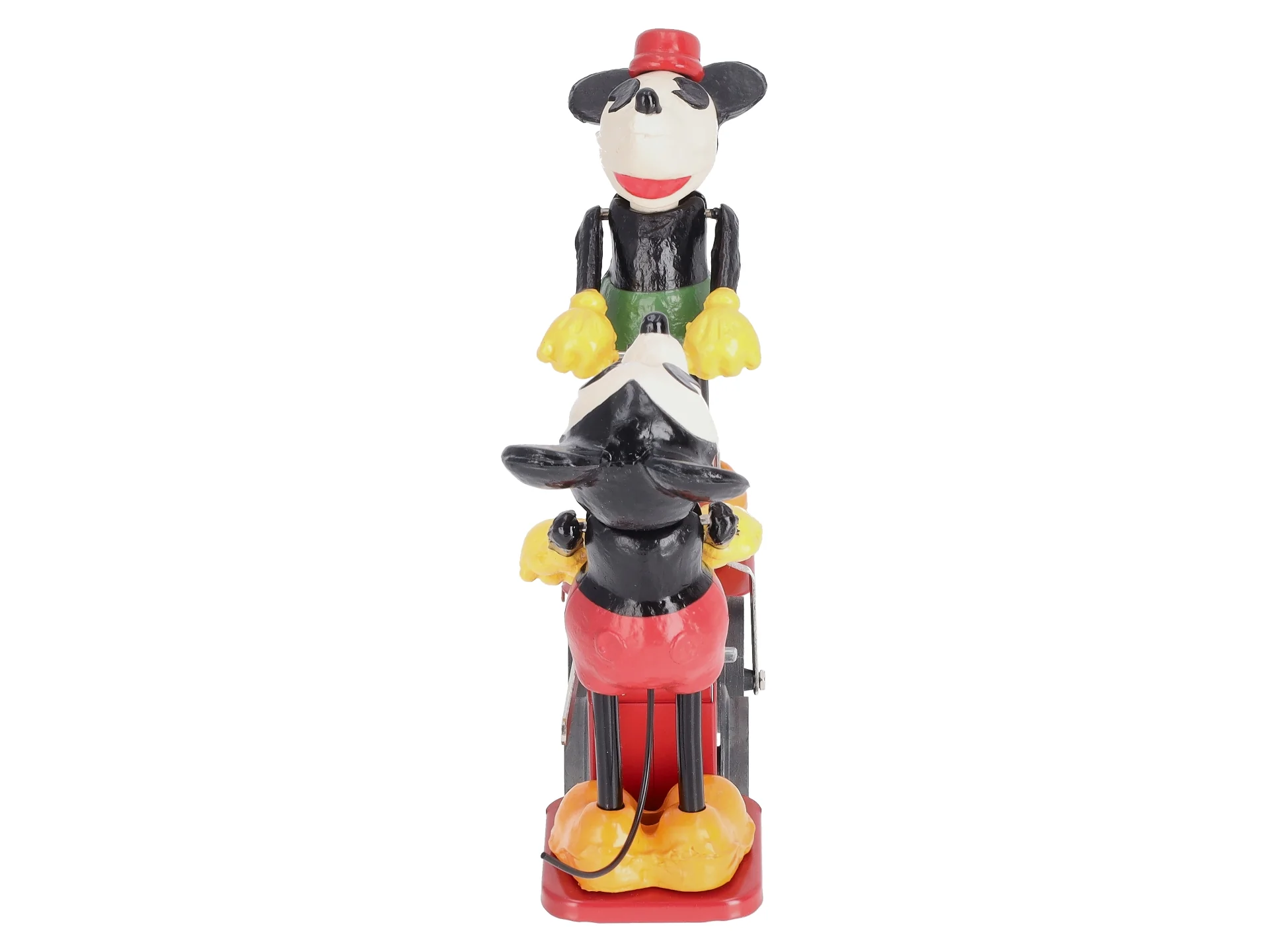 Lionel 2335190 O Gauge Disney's Mickey Mouse and Minnie Mouse Red Handcar LN/Box - Image 8