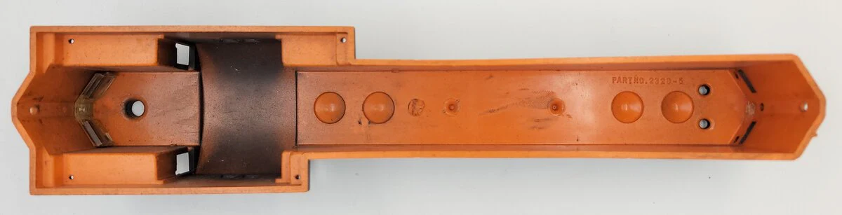 Lionel 2338-2 Black and Orange GP-9 Milwaukee Road Diesel Shell without Trim - Image 3