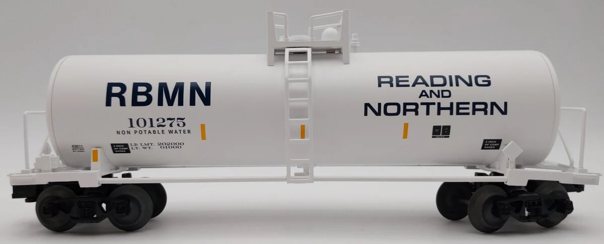 Lionel 2343011 O Reading & Northern Unibody Tank Car #101275 LN/Box - Image 3