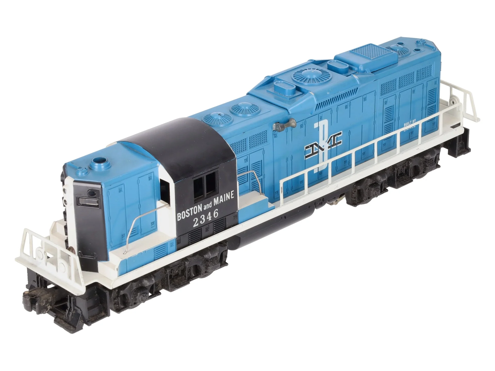 Lionel 2346 Vintage "O-Gauge" Boston & Maine GP-9 Diesel Locomotive #2346 3-Rail VG - Image 9