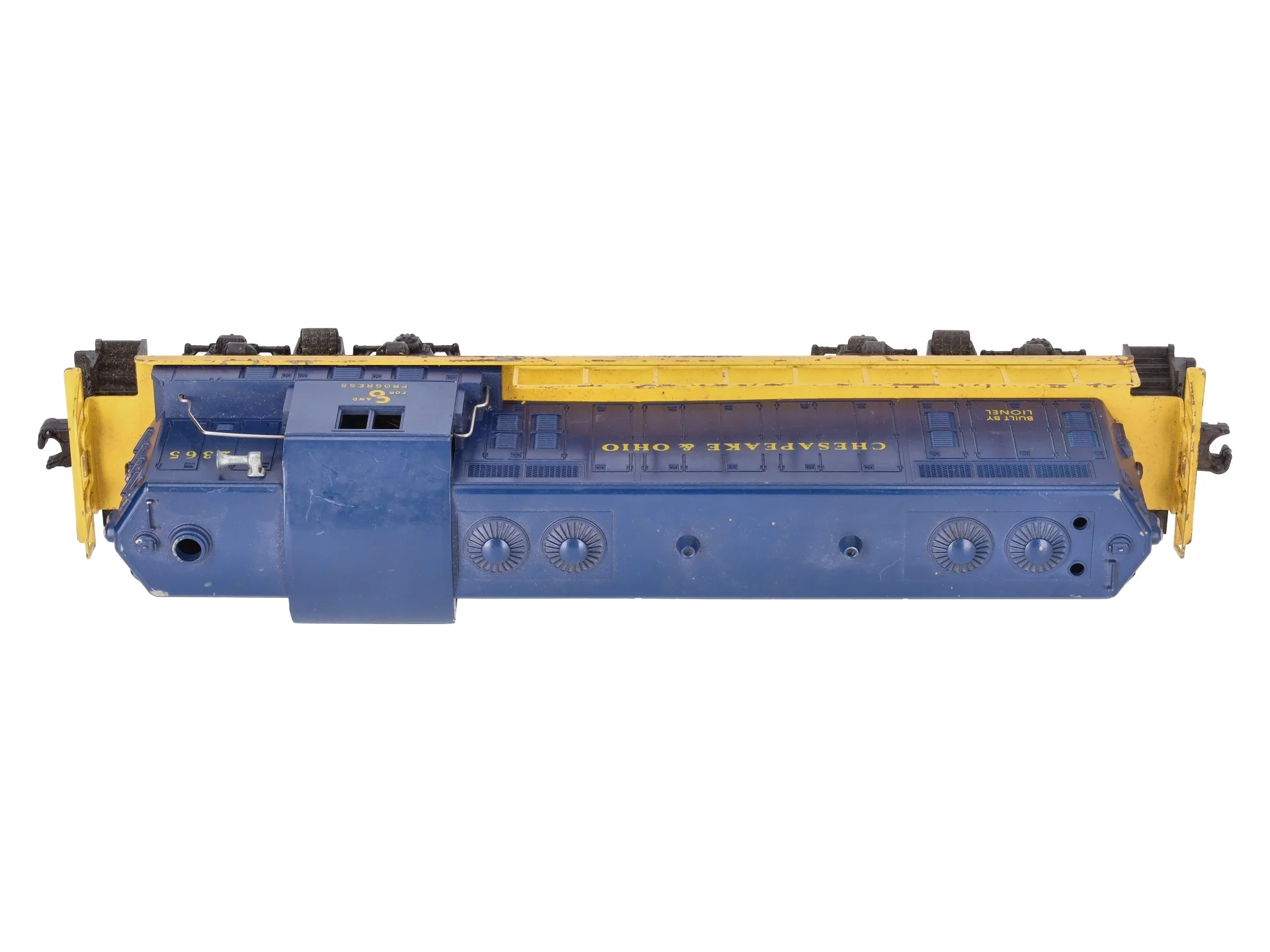 Lionel 2365 Vintage O Chesapeake & Ohio GP-7 Powered Diesel Locomotive VG - Image 10