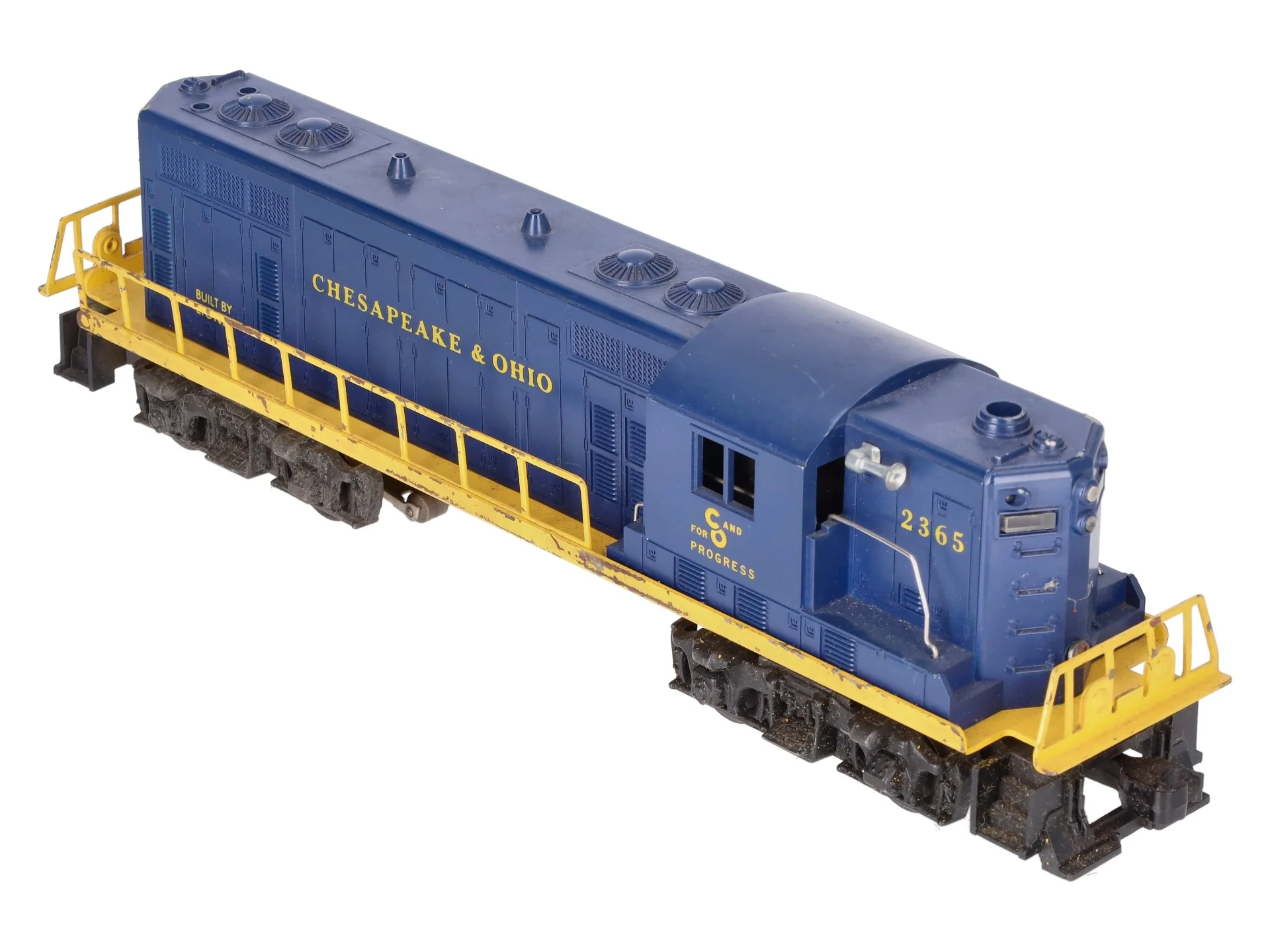 Lionel 2365 Vintage O Chesapeake & Ohio GP-7 Powered Diesel Locomotive VG - Image 7