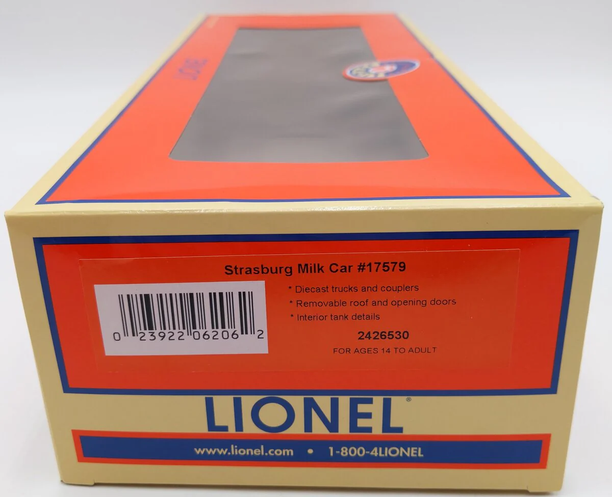 Lionel 2426530 Strasburg Pequea Valley Milk Car #17579 LN/Box - Image 8