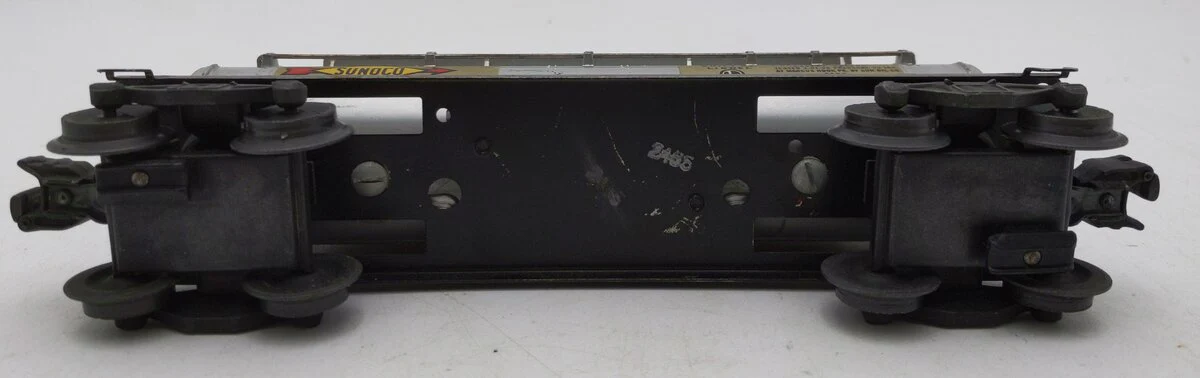 Lionel 2465 Vintage O Sunoco Double Dome Tank Car VG - Image 3
