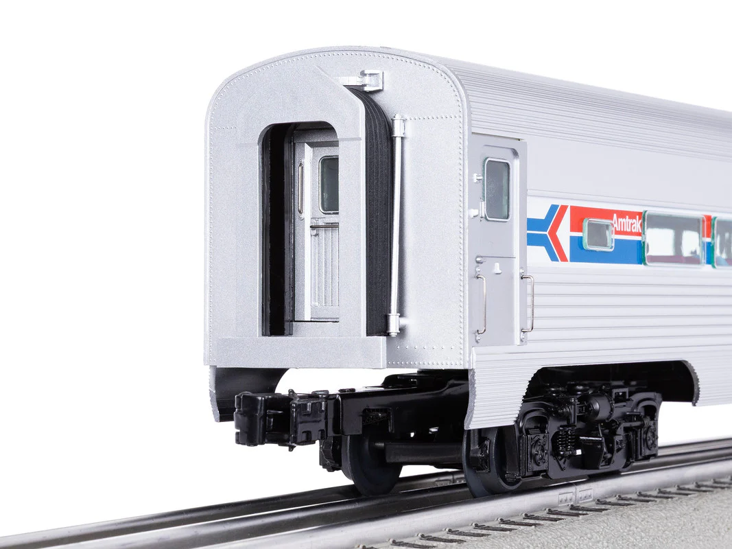 Lionel 2527170 O Amtrak Phase I 18" Aluminum Passenger Car (Set of 2) MT/Box - Image 4