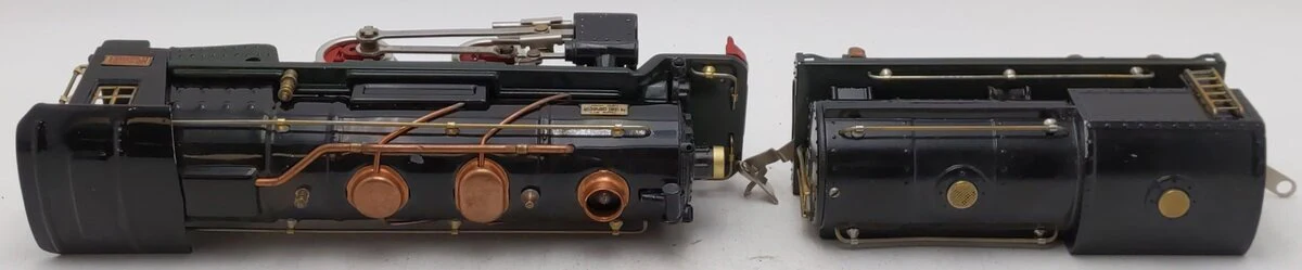 Lionel 260E Vintage O Prewar 2-4-2 Tinplate Steam Locomotive w/ 260T Tender EX - Image 5