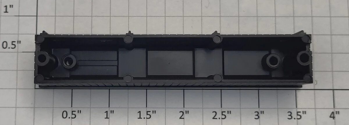 Lionel 26707-74 Black Plastic Work Tool Box - Image 3