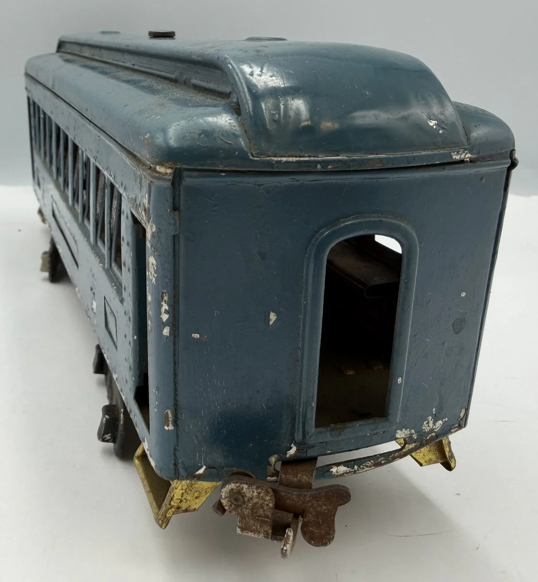 Lionel 337-37 Blue Standard Gauge Passenger Pullman Car Body with Couplers - Image 5