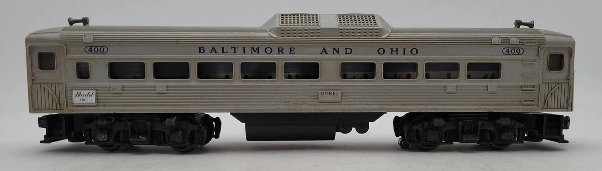 Lionel 400 Vintage O Powered Baltimore & Ohio Commuter Car VG - Image 2