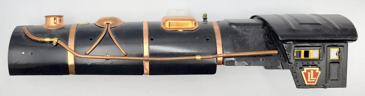 Lionel 400E-146 Locomotive Boiler and Cab with Some Copper Trim - Image 2