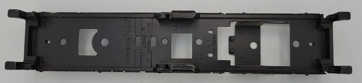 Lionel 48001-514 American Flyer Cast Black GP-20 Diesel Locomotive Frame - Image 6