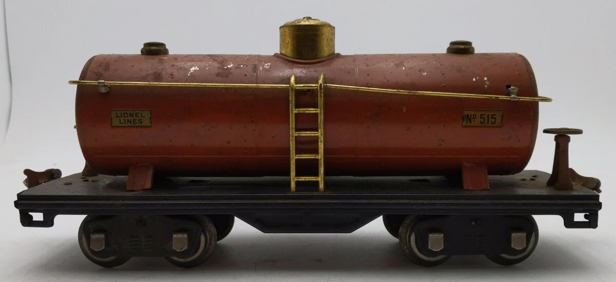 Lionel 515 Vintage Standard Gauge Lionel Lines Tinplate Tank Car #515