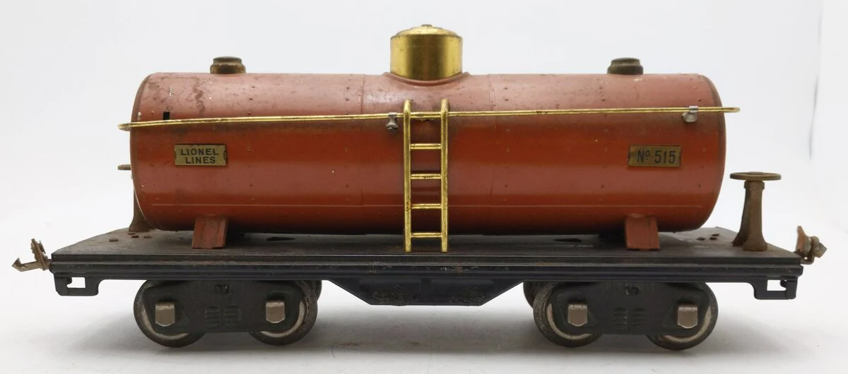 Lionel 515 Vintage Standard Gauge Lionel Lines Tinplate Tank Car #515 - Image 2