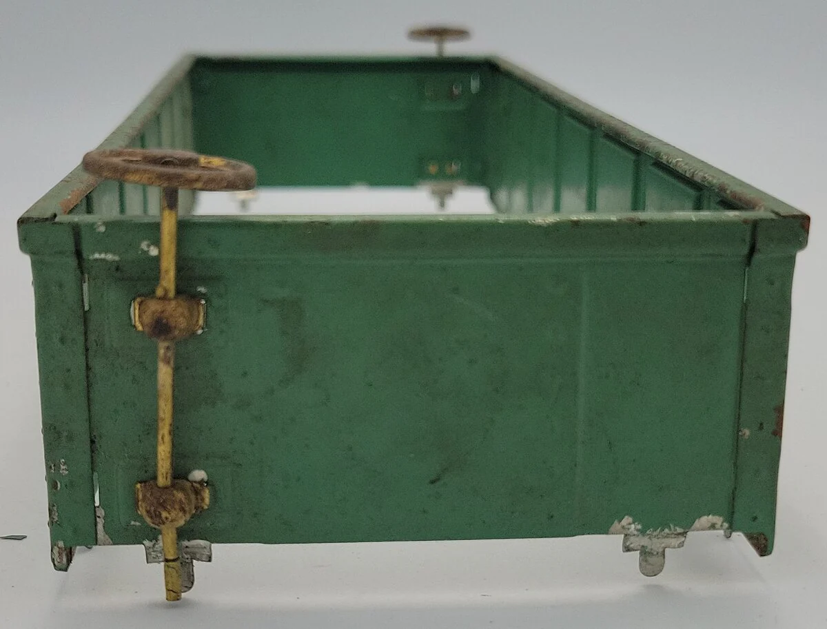 Lionel 517-5 Standard Gauge Light Green Tinplate Gondola Car Body Shell - Image 6