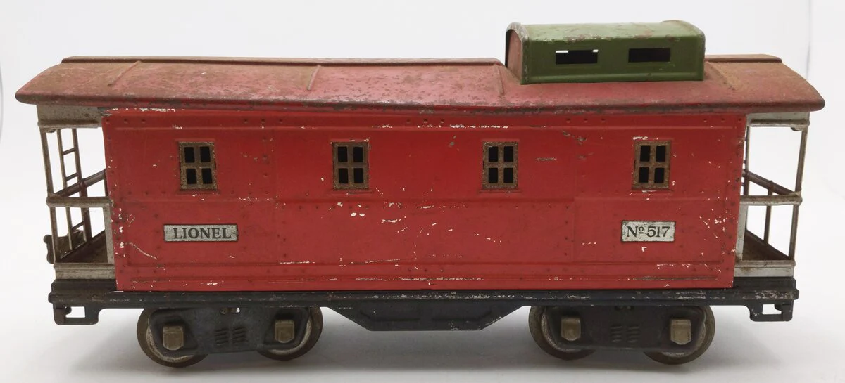 Lionel 517 Vintage Standard Gauge Tinplate Caboose - Image 2