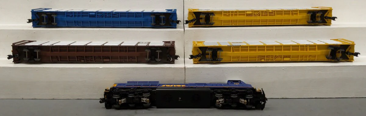 Lionel 6-11180 O CSX Modern SD80MAC Auto Carrier Diesel Train Set #809 EX/Box - Image 6