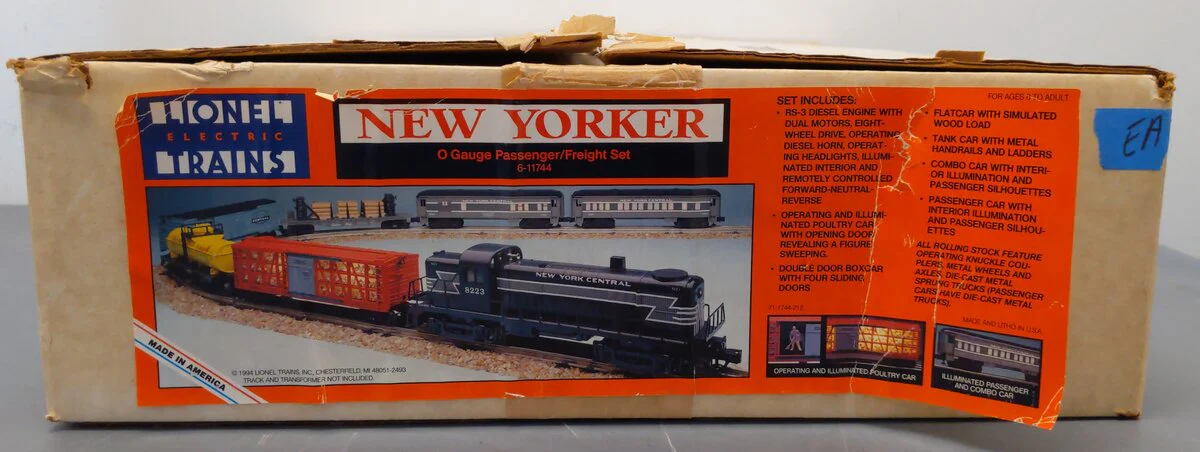 Lionel 6-11744 O Gauge New York Central Passenger/Freight Train Set MT/Box - Image 8