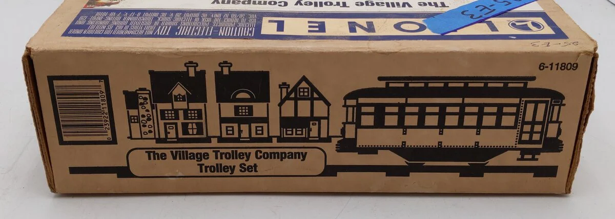 Lionel 6-11809 O Gauge The Village Trolley Christmas Train Set EX/Box - Image 7