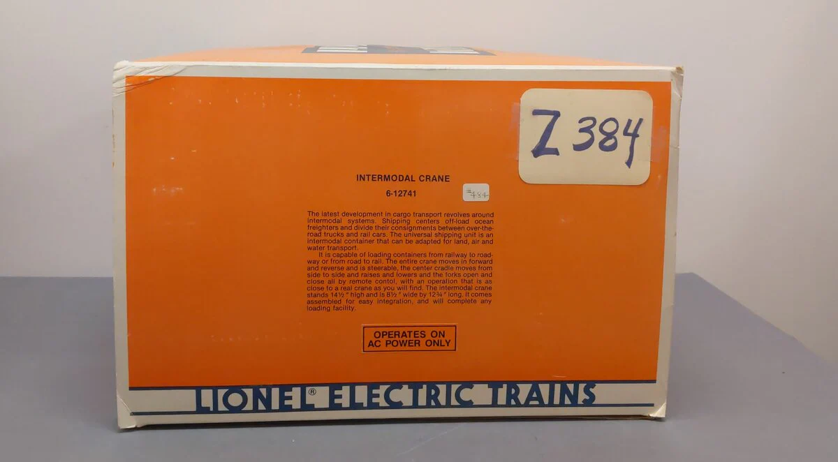 Lionel 6-12741 O Gauge Union Pacific Intermodal Crane Mi-Jack Translift LN/Box - Image 8