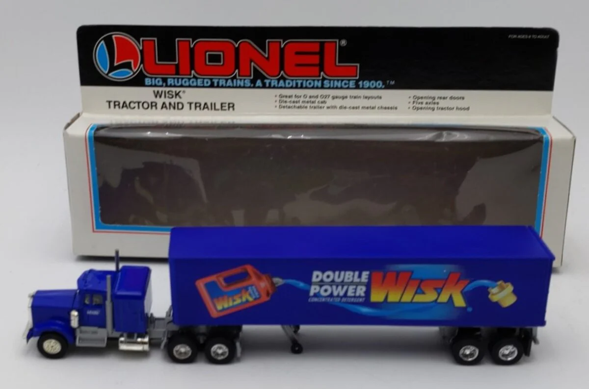 Lionel 6-12865 O Gauge Wisk Tractor & Trailer LN/Box
