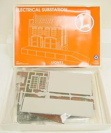Lionel 6-12931 O Scale Electrical Substation Building Kit LN/Box - Image 2