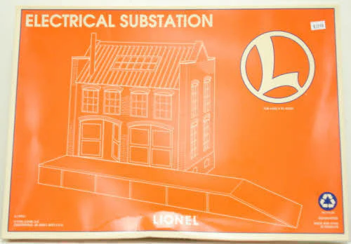Lionel 6-12931 O Scale Electrical Substation Building Kit LN/Box - Image 3