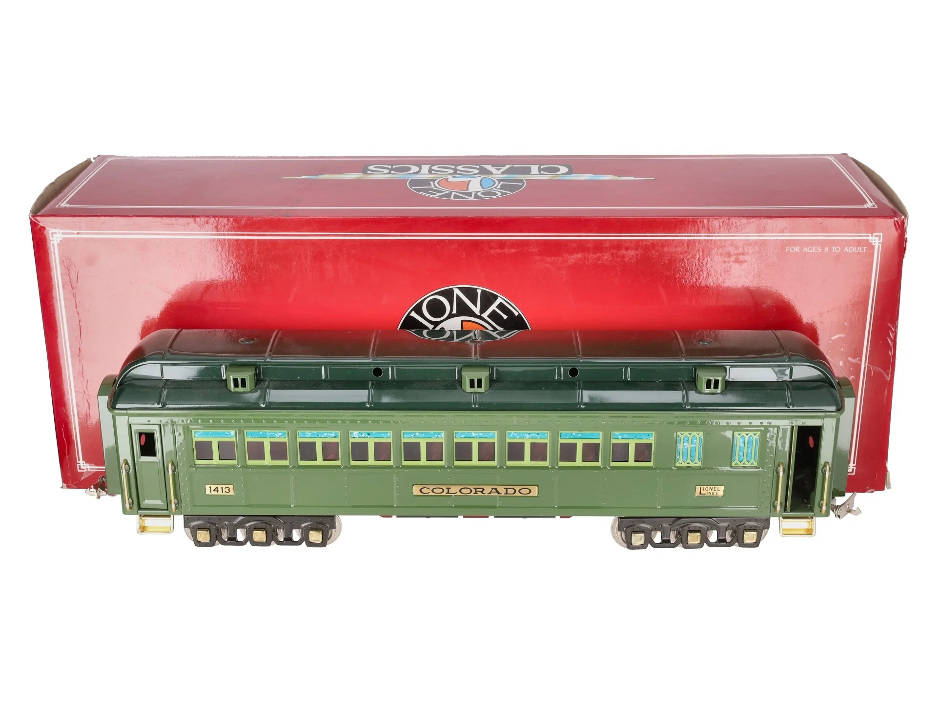 Lionel 6-13405 Standard Gauge Colorado State Set Pullman Car #1413 EX/Box