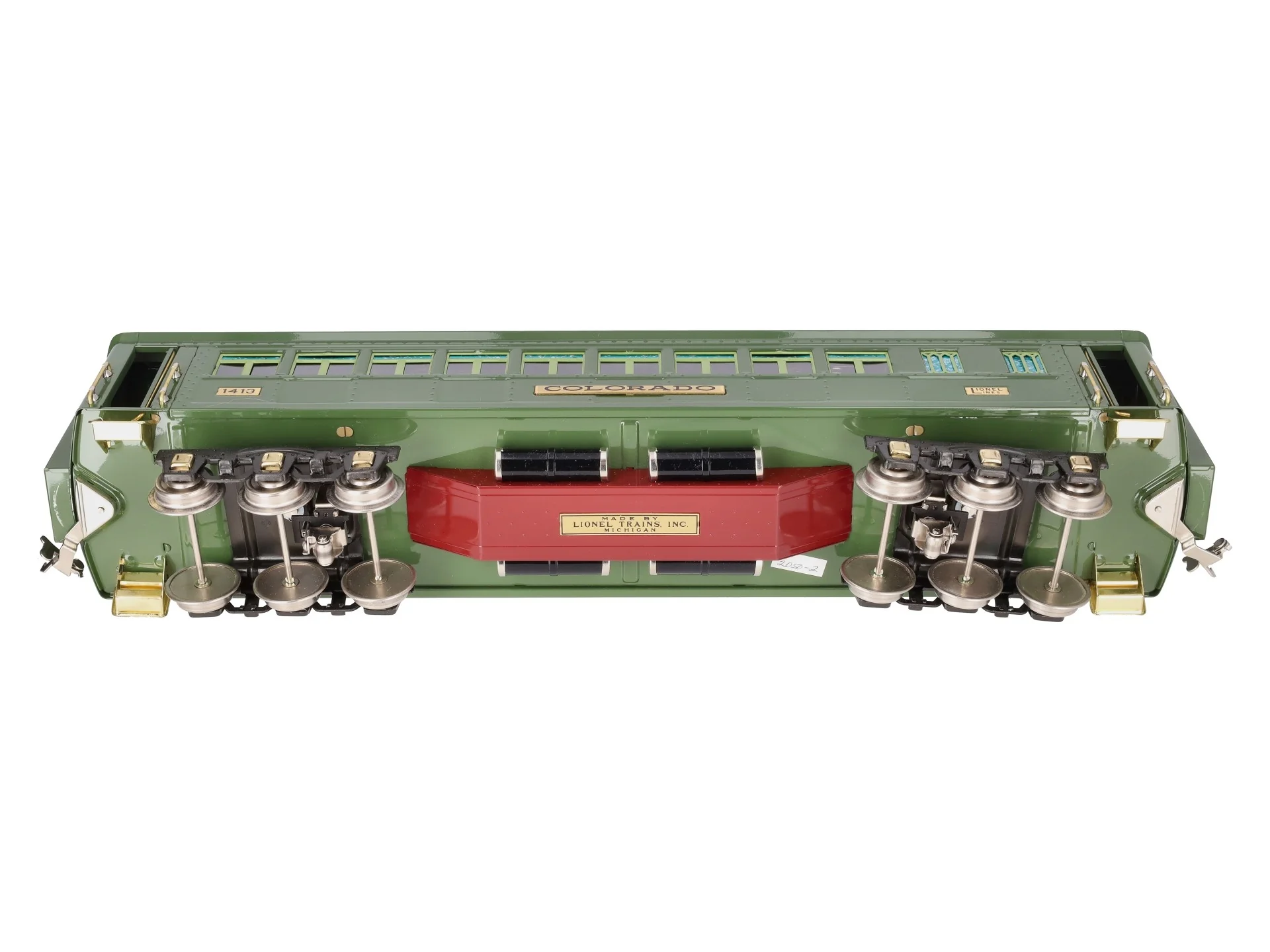 Lionel 6-13405 Standard Gauge Colorado State Set Pullman Car #1413 EX/Box - Image 11