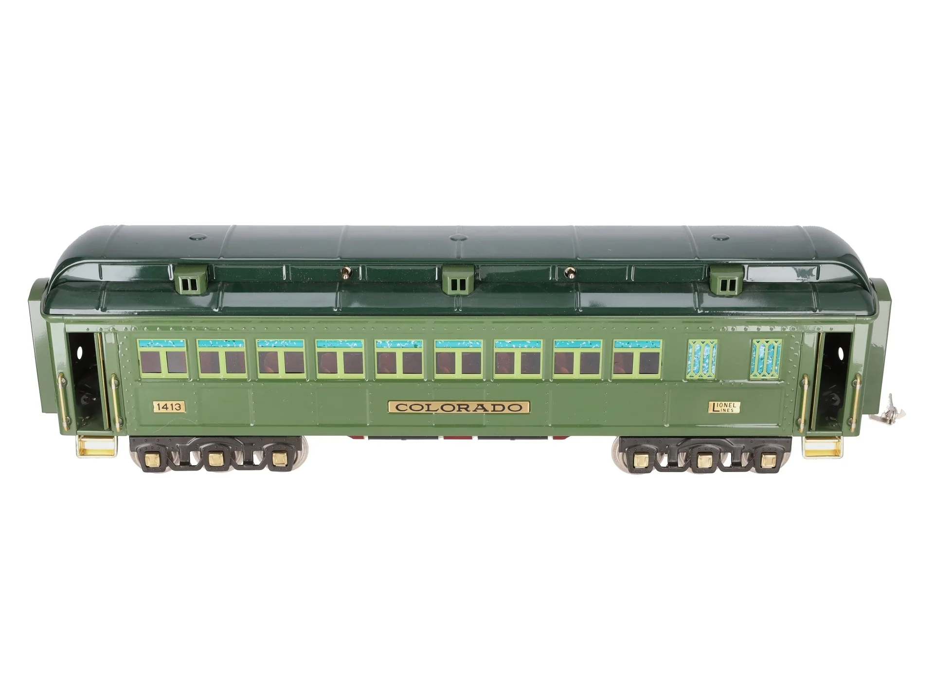 Lionel 6-13405 Standard Gauge Colorado State Set Pullman Car #1413 EX/Box - Image 6