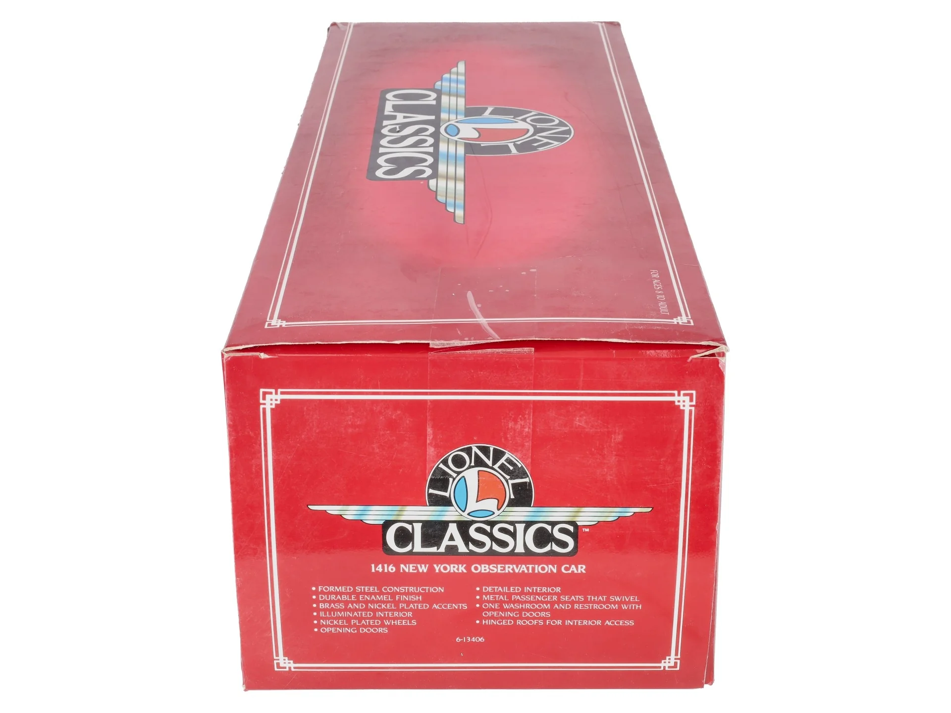 Lionel 6-13406 Standard Gauge New York State Set Observation Car #1416 EX/Box - Image 12